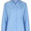 LONG SLEEVE BLUE REVER BLOUSE TWIN PACK, UPPER SCHOOL UNIFORM (YR3-6), SHIRTS AND BLOUSES, LOWER SCHOOL UNIFORM (R-YR2)