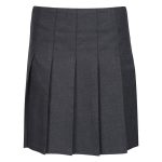 GREY JUNIOR PLEAT SKIRT, UNIFORM, Green Shoots & Kindergarten, Reception, Years 1 - 2, Years 3 - 6, UPPER SCHOOL UNIFORM (YEAR 6 ONLY), LOWER SCHOOL UNIFORM (RECEPTION - YR 2), UPPER SCHOOL UNIFORM (YR3 - 6), UNIFORM, LOWER SCHOOL UNIFORM (RECEPTION - YR 2}, UPPER SCHOOL UNIFORM (YR 3 - 6), SKIRTS AND PINAFORES