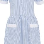 BLUE & WHITE STRP SUMMER DRESS, LOWER SCHOOL UNIFORM (R-YR2), UPPER SCHOOL UNIFORM (YR3-6), LOWER SCHOOL UNIFORM (RECEPTION - YR 2}, UPPER SCHOOL UNIFORM (YR 3 - 6), UNIFORM, SUMMER DRESSES