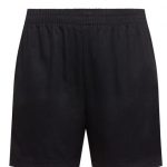 COTTON GYM SHORTS - BLACK, SPORTS TOPS & BOTTOMS