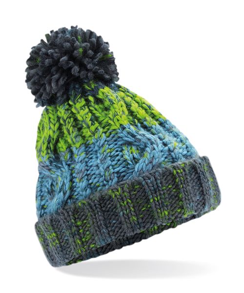 KIDS CORKSCREW BOBBLE BEANIE, HATS AND GLOVES, ACCESSORIES