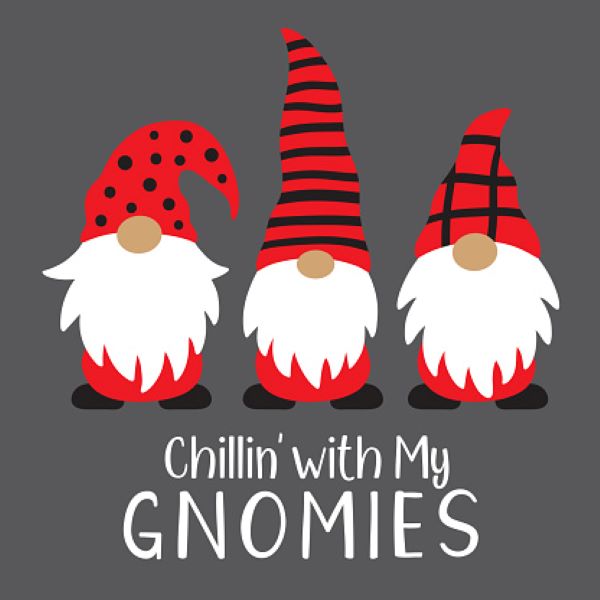 MY GNOMIES LONG SLEEVE T SHIRT, XMAS TOPS