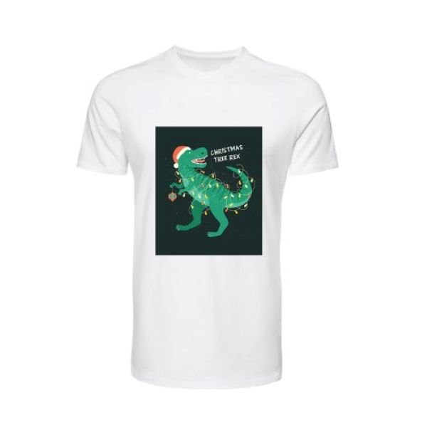 TREE REX SHORT SLEEVE T SHIRT, XMAS TOPS