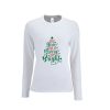 DAYS MERRY LONG SLEEVE T SHIRT, XMAS TOPS