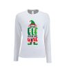 ON WINE LONG SLEEVE T SHIRT, XMAS TOPS