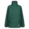 DOVERS GREEN FLEECE COAT WITH LOGO, UNIFORM