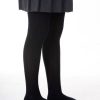 BLACK COTTON SOFT TIGHTS, Uniform Forms 1-5