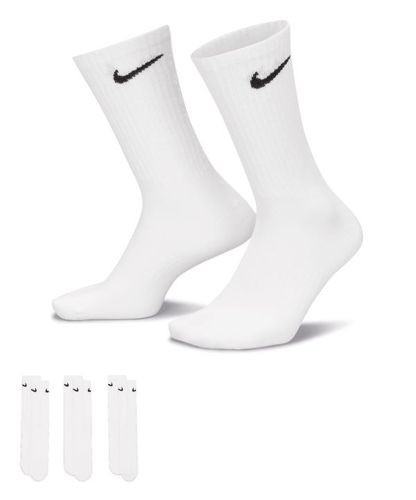 NIKE EVERYDAY CREW SOCKS (3PK), SOCKS & TIGHTS, SPORTS ACCESSORIES, SPORTS ACCESSORIES