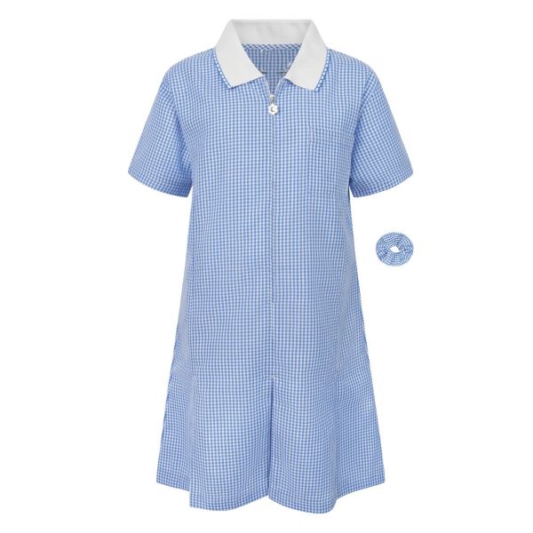 BLUE CHECK SUMMER DRESS, LOWER SCHOOL UNIFORM (RECEPTION TO YR 2), UPPER SCHOOL UNIFORM (YR 3-6), NURSERY, LOWER SCHOOL UNIFORMS (RECEPTION - YR 2), UPPER SCHOOL UNIFORMS (YR 3 - 6), LOWER SCHOOL UNIFORM (RECEPTION - YR 2}, UPPER SCHOOL UNIFORMS (YR 3 - 6), NURSERY UNIFORM, UNIFORM (RECEPTION - YR6), SUMMER DRESSES