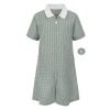 GREEN CHECK SUMMER DRESS, UNIFORM, LOWER SCHOOL UNIFORMS (RECEPTION - YR 2), UPPER SCHOOL UNIFORMS (YR3 - 6), SUMMER DRESSES