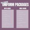 RAA SENIORS UNIFORM PACKAGE, Uniform Packages, UNIFORM PACKAGES