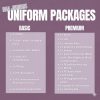 RAA JUNIORS UNIFORM PACKAGE, Uniform Packages, UNIFORM PACKAGES, Royal Alexandra and Albert School