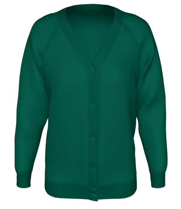 SWEATSHIRT CARDIGAN WITH SCHOOL BADGE, LOWER SCHOOL UNIFORMS (RECEPTION - YR 2)