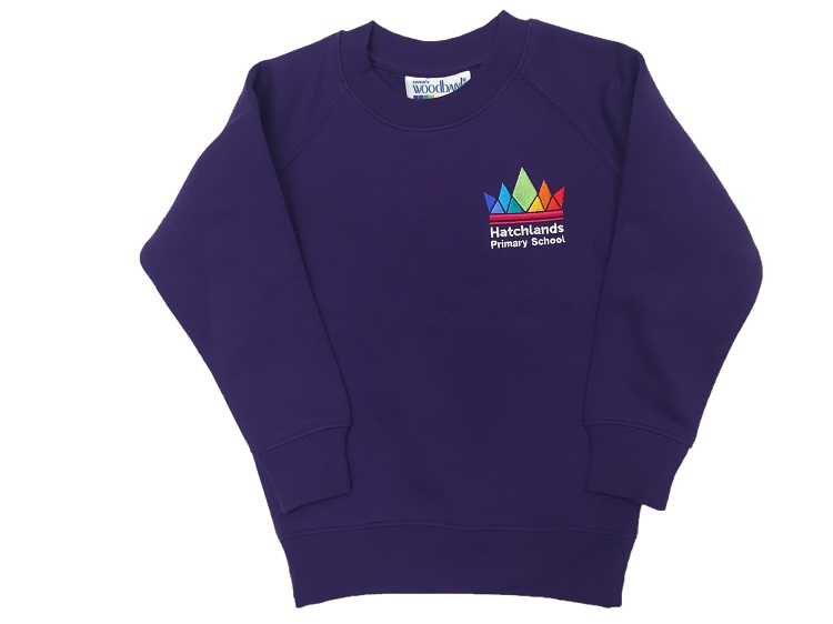 SWEATSHIRT WITH SCHOOL BADGE, PE KIT