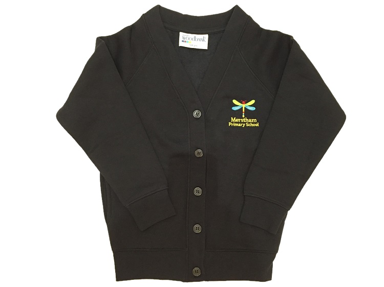 MERSTHAM CARDIGAN, LOWER SCHOOL UNIFORM (NURSERY - YR 2), UPPER SCHOOL UNIFORM (YR3 - 6)