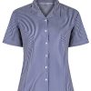 SHORT SLEEVE NAVY & WHITE BLOUSE TWIN PACK, YR 7 UNIFORM 2025, UNIFORM, UNIFORM, SHIRTS AND BLOUSES