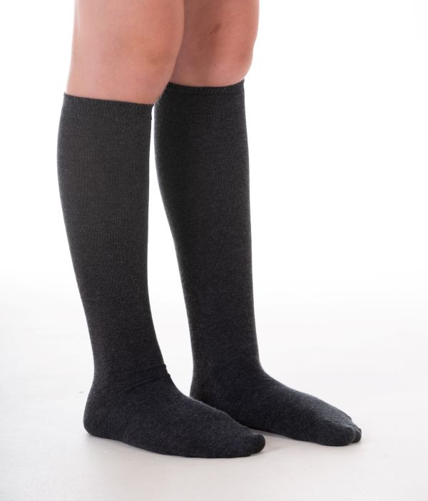 CHAR GREY KNEE HIGH SOCKS 3 PK, SOCKS & TIGHTS, Reception, Years 1-6