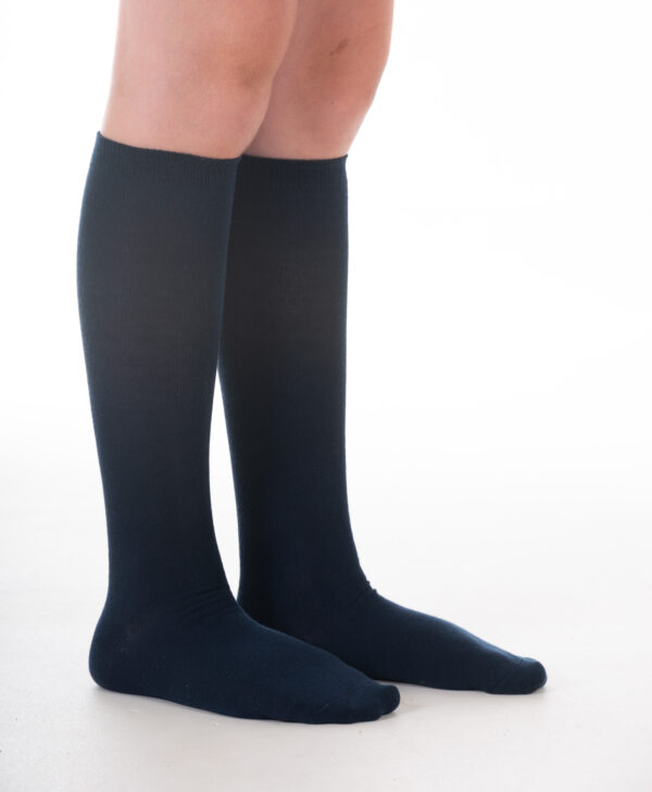 NAVY KNEE HIGH SOCKS 3 PK, UPPER SCHOOL UNIFORM (YR3-6), SOCKS & TIGHTS, Uniform Forms 1-5, LOWER SCHOOL UNIFORM (R-YR2)