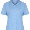 SHORT SLEEVE BLUE REVER BLOUSE TWIN PACK, LOWER SCHOOL UNIFORM (R-YR2), UPPER SCHOOL UNIFORM (YR3-6), SHIRTS AND BLOUSES