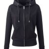 DG STAFF Womens heavyweight full zip hoodie, STAFF KIT, DVG RH2