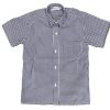 NAVY CHECK SUMMER SHIRT 2PK, HEVER C OF E PRIMARY, SUMMER UNIFORM