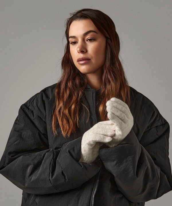 COSY RIBBED-CUFF GLOVES, HATS AND GLOVES, ACCESSORIES
